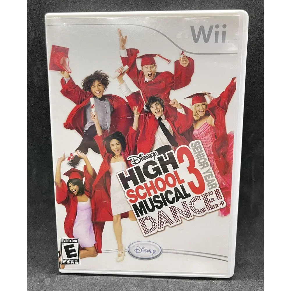 High School Musical 3: Senior‎ Year Dance (Nintendo Wii, 2008) Disc with Manual